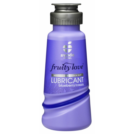 Swede Fruity Love Blueberry & Cassis Lubricant 100ml - Natural Formula