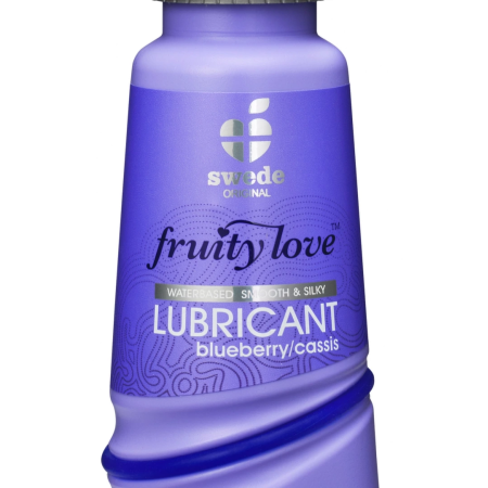 Swede Fruity Love Blueberry & Cassis Lubricant 100ml - Natural Formula