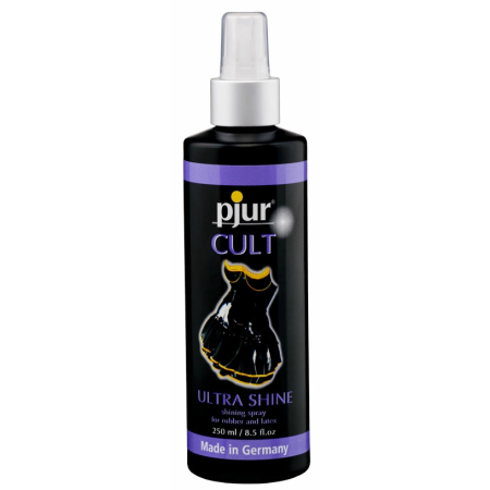 Pjur Cult Ultra Shine Spray 250ml - High-Gloss Latex & Rubber Care
