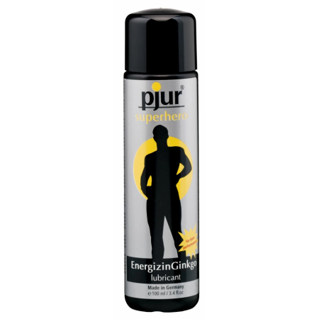 Pjur Superhero Energizing Lubricant with Ginkgo 100ml - Premium Formula