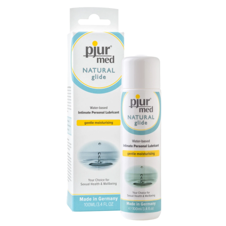 Pjur MED Natural Glide Water-Based Lubricant 100ml - Sensitive Skin Care