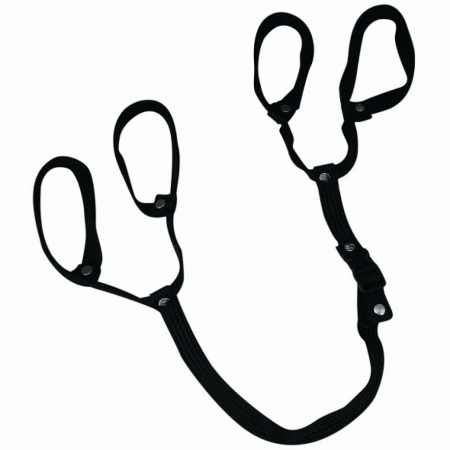 Sportsheets S&M Adjustable Rope Bondage System with 4 Bands 101cm