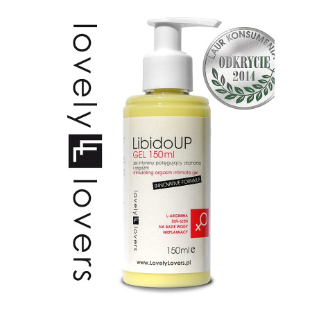 Lovely Lovers LibidoUP Gel 150ml - Water-Based Female Intimate Gel