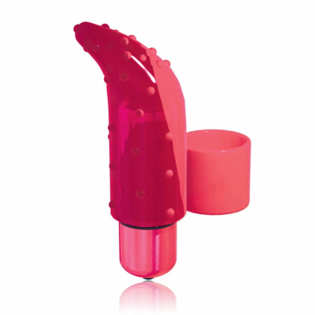 PowerBullet Frisky Finger Pink - Compact Vibrating Silicone Intimate Device