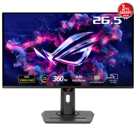 ASUS ROG Strix OLED XG27ACDNG kompiuterio monitorius 67,3 cm (26.5") 2560 x 1440 pikseliai