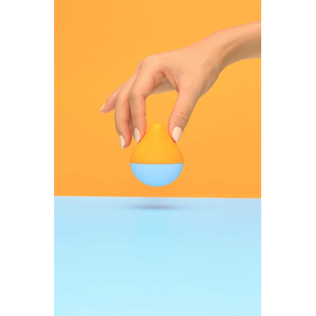 Iroha by Tenga Sora Mikan Mini Massager Orange Waterproof Pocket-Size