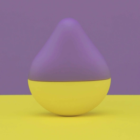 Iroha by TENGA Fuji Lemon - Compact Waterproof Relaxation Massager