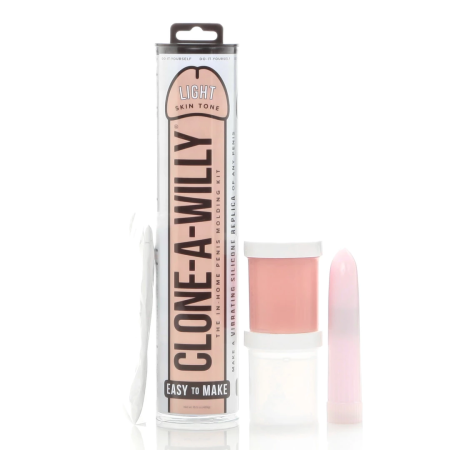 Clone-A-Willy Kit Light Skin Tone - Custom Intimate Replica System