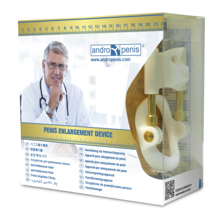Andromedical Andropenis Gold Extender - 24K Gold-Plated, Adjustable System