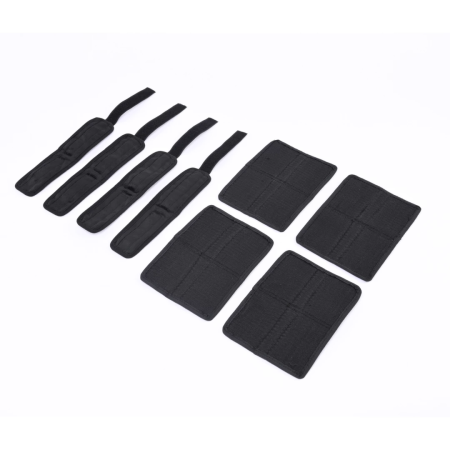 Sportsheets King Size Bondage Bed Restraint System Set, Black, XL