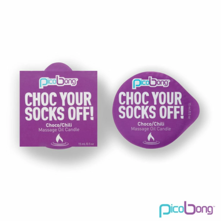 Picobong Massage Oil Candle Choco & Chili 15ml - Warming Scented Formula