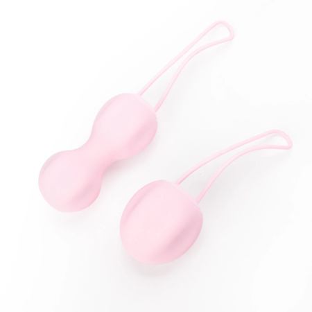 Nomi Tang IntiMate Kegel Set Sakura Pink - Dual-Weight Pelvic Trainer