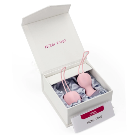 Nomi Tang IntiMate Kegel Set Sakura Pink - Dual-Weight Pelvic Trainer