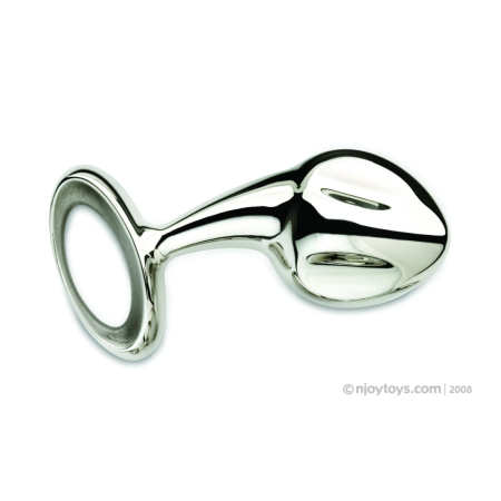 njoy Pure Plug 2.0 Stainless Steel Intimate Accessory Large 8.9cm