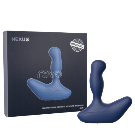 Nexus Revo 2 Blue - Rotating Prostate Model with Dual Stimulation