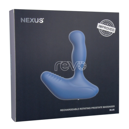 Nexus Revo 2 Blue - Rotating Prostate Model with Dual Stimulation