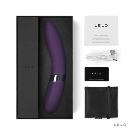 LELO Elise 2 Plum - Dual Motor Silicone Massager, Waterproof, 8 Modes