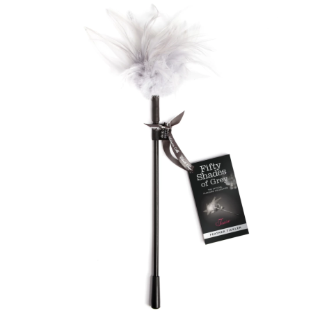 Fifty Shades of Grey Feather Tease - Sensual Touch Accessory, Black