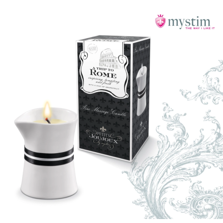 Petits Joujoux Massage Candle Rome 120g - Jojoba & Shea, Long Burn