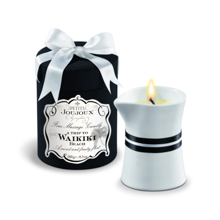 Petits Joujoux Waikiki Massage Candle 180g Coconut Pineapple Aroma