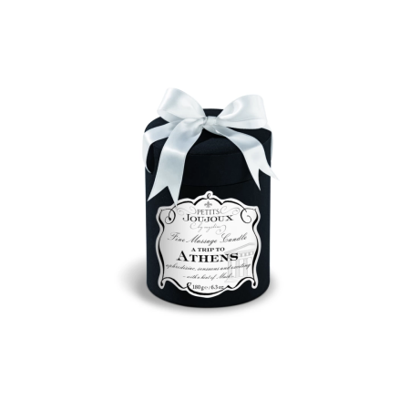 Petits Joujoux Athens Massage Candle 180g - Musk & Patchouli, Shea Butter