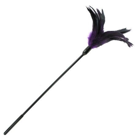 Sportsheets Starburst Tickler Violet 40 cm - Sensual Feather Accessory