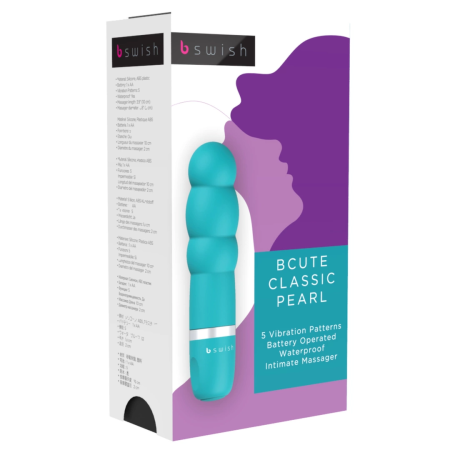 B Swish Bcute Classic Pearl Jade - Compact Waterproof Silicone Massager