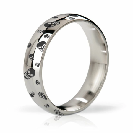 Mystim His Ringness Earl Polished Engraved 51mm Stainless Steel Ring