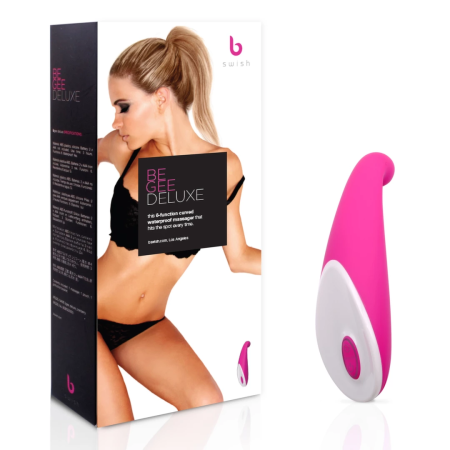 B Swish bgee Deluxe Cranberry - Waterproof Multi-Function Massager