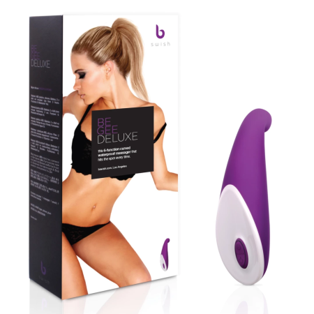 B Swish bgee Deluxe Plum - Waterproof Multi-Function Intimate Massager