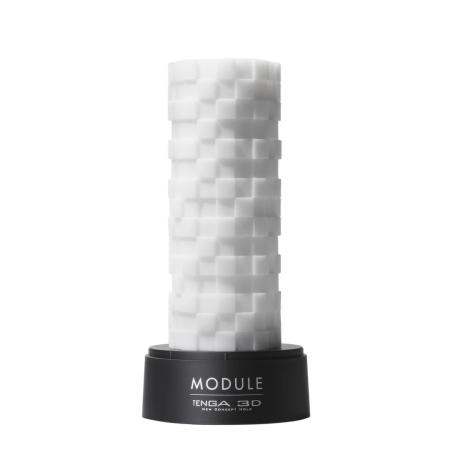 Tenga 3D Module Intimate Stimulation System - Cube Texture, 156 mm