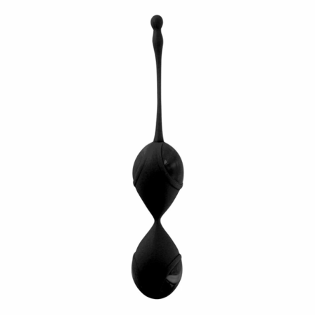 Vibe Therapy Fascinate Black - Ergonomic Silicone Kegel Trainer 20.5cm