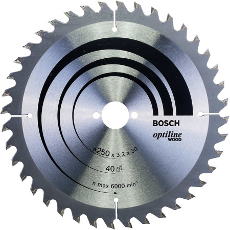 Bosch ‎2608640728 diskinio pjūklo ašmenys 25 cm 1 vnt