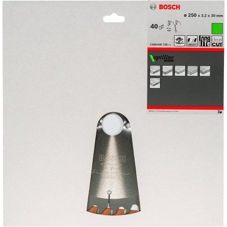 Bosch ‎2608640728 diskinio pjūklo ašmenys 25 cm 1 vnt