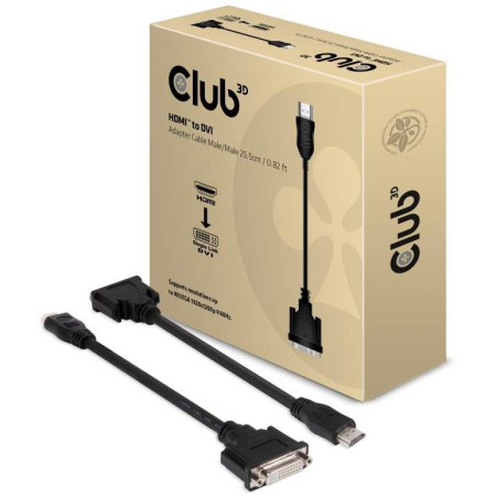 HDMI į DVI-D adapteris CLUB3D
