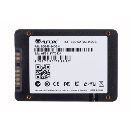 AFOX SSD 240GB TLC 555 MB/s