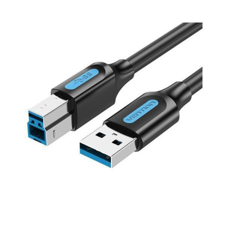 USB 2.0 A Vyras į Vyrą Laidas 1.5m Juodas