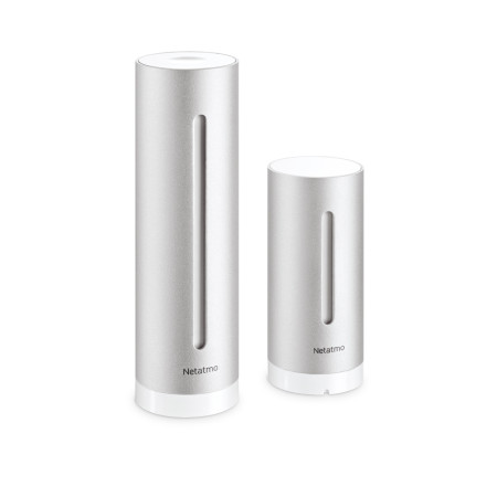 Netatmo NWS01-EC skaitmeninė oro stotelė Aliuminis Baterijos / USB „Wi-Fi“