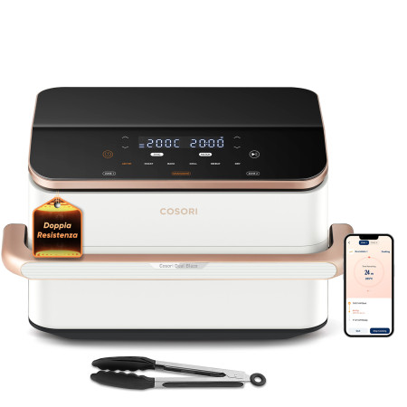 Cosori CAF-TF101S-WEUR Dual Blaze TwinFry Wi-Fi 10 l baltas