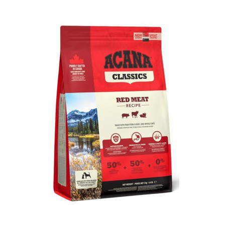ACANA Classics Red Meat - sausas maistas šunims - 2 kg
