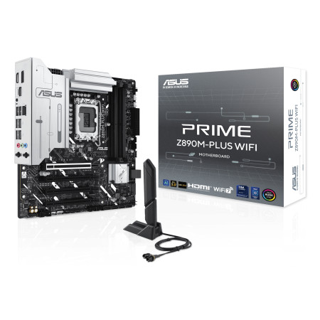 ASUS PRIME Z890M-PLUS WIFI pagrindinė plokštė LGA1851 micro ATX