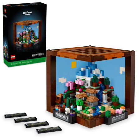 LEGO Minecraft 21265 Darbo stalas