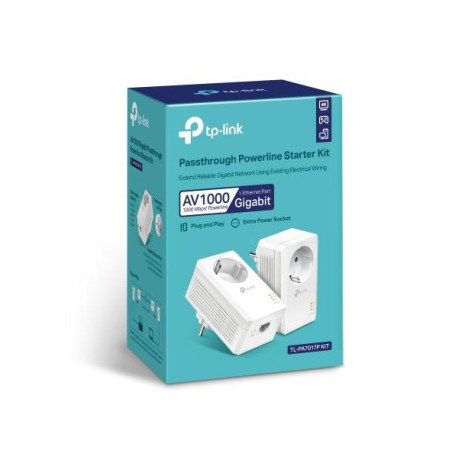 TP-Link TL-PA7017P 1000 Mbps Powerline adapter