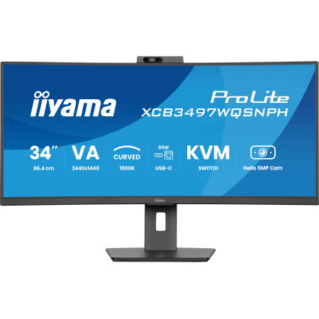 iiyama ProLite XCB3497WQSNPH-B1 34 colių UltraWide monitorius