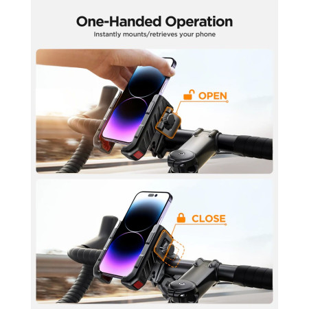Joyroom JR-ZS266 telefonų laikiklis ant hulajnogi, dviračio, motociklo