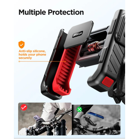 Joyroom JR-ZS266 telefonų laikiklis ant hulajnogi, dviračio, motociklo