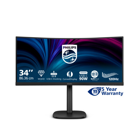 Philips 34B2U3600C - 34 colių UWQHD monitorius