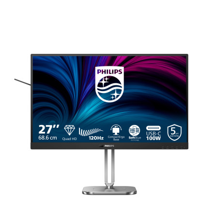Philips 27B2U4601/00 - 27 colių QHD monitorius su USB-C