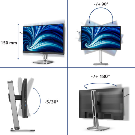 Philips 24B2N4200 120Hz Full HD IPS monitorius