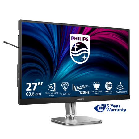 Philips 27B2N4500 120Hz QHD IPS monitorius